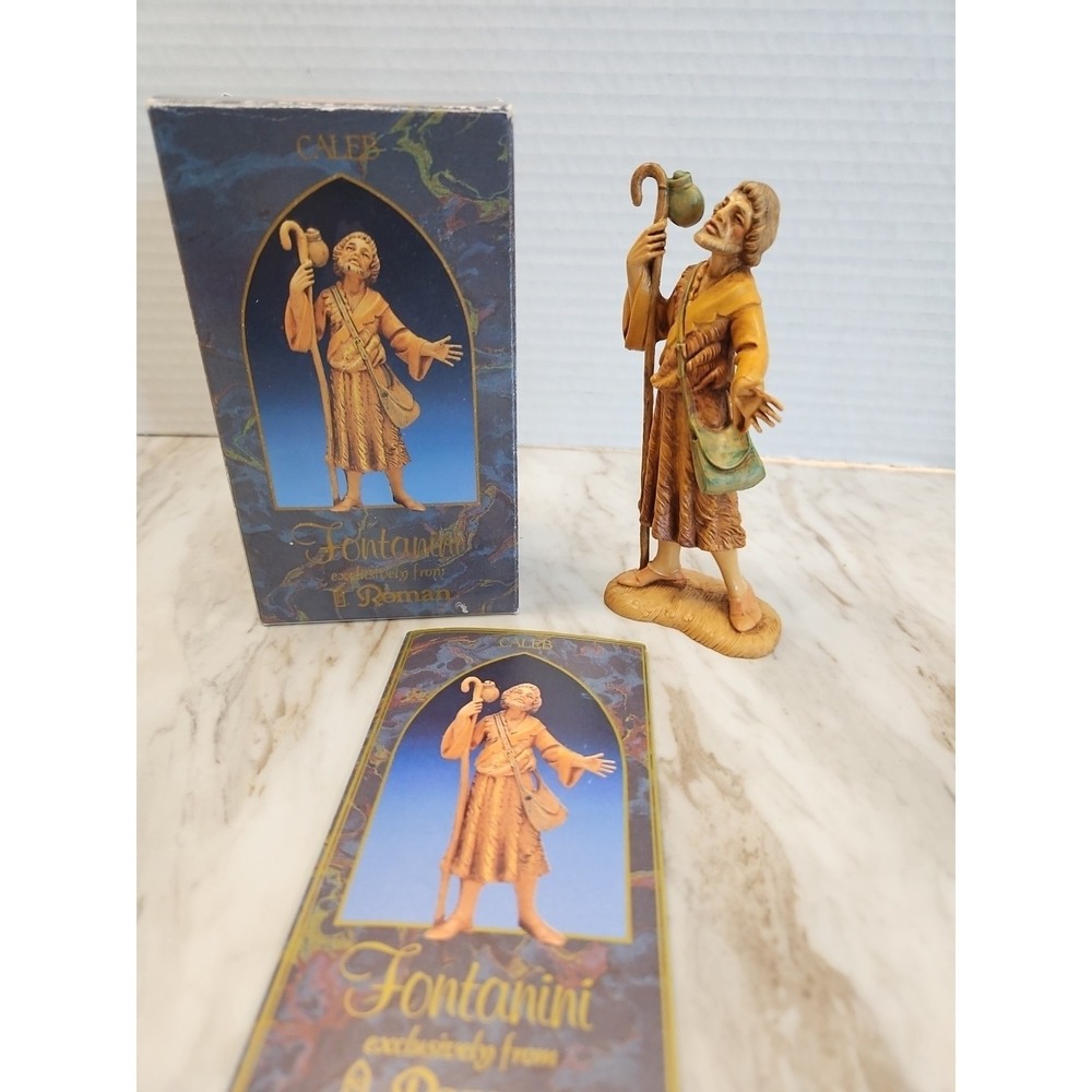 Fontanini Vintage 1991 Caleb Nativity Figurine Simonetti Italy‎ Roman